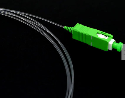 SC APC / UPC Fibra Óptica Patch Cord 250mm Diâmetro do cabo Transparente