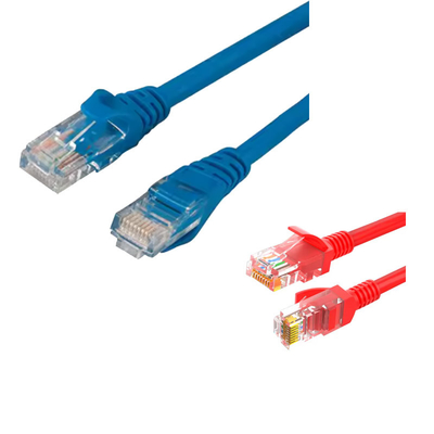 Ultra Pure Copper Cat7 Patch Cord Gold Plated Connector UL Certified 100% Continuity Test