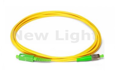 cabo de remendo da fibra do SC do diâmetro FTTH FC do SC FC 2.0mm 3.0mm dos cabos de ligação em ponte da fibra ótica de 3M