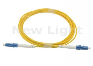 diâmetro da palavra simples 3.0mm dos cabos de ligação em ponte da fibra ótica do único modo de 3M LC UPC para o LAN