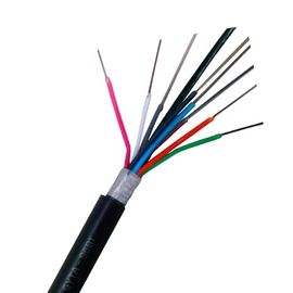 O remendo plástico blindado dobro da fibra ótica cabografa o único fio de aço de modo Gyta53 para uma comunicação