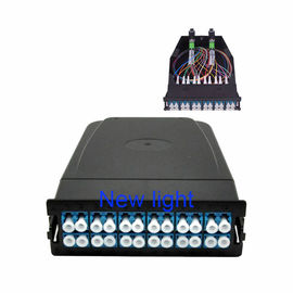 Caixa terminal da fibra ótica MPO/MTP de FTTX com painel de remendo, MPO-LC, 12 fibras