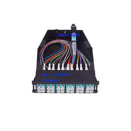 Gaveta de fibra ótica de FTTX MPO/MTP, 1RU caixa terminal, painel de remendo