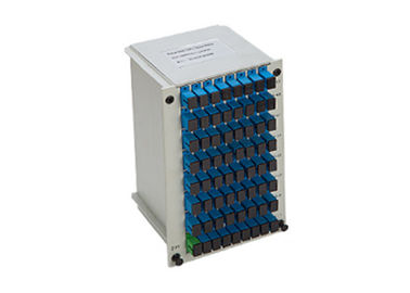 1 para fora no divisor 1x64 da fibra ótica do PLC 64 obstrua dentro o tipo PLC com conector do SC