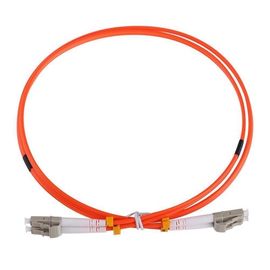 O Sc colorido Lc do cabo de remendo da fibra ótica, remendo da fibra ótica cabografa o único modo
