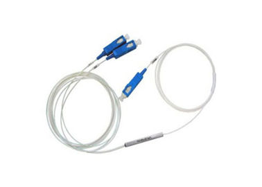 divisor da fibra ótica 1x2, 1 2 para fora no mini tipo dispositivo ótico do divisor do PLC