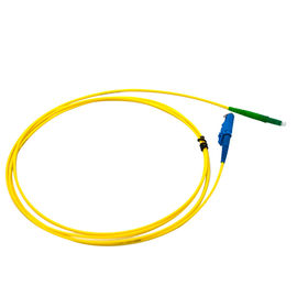 Cabo de remendo de fibra ótica Singl do cabo amarelo - modo E2000 ao polonês G657A2 do LC APC