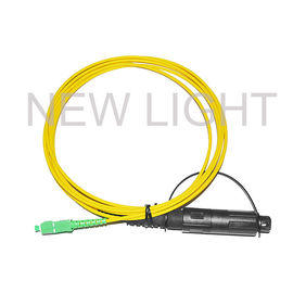 Conector de fibra ótica personalizado da fibra H do cabo de remendo PVC/LSZH de Ftta Ip68