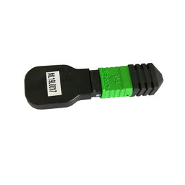 atenuador de fibra ótica verde fêmea do laço de retorno do único modo de 3db Mpo para 12 fibras