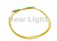 FC/APC - modelo de fibra ótica do cabo de remendo de FC/APC único cabo do amarelo do PVC de 9/125 palavras simples
