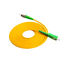 Núcleo de fibra ótica da palavra simples do cabo da palavra simples 3,0 do único modo de cabo de remendo do amarelo de FC APC