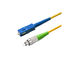 O único modo do SC UPC ventila para fora o comprimento personalizado do cabo de remendo 12 fibra de fibra ótica
