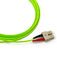 OM5 cabo LC UPC do remendo da fibra ótica do duplex de 1 M - modo do PVC do SC multi