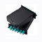 MPO-8 ao duplex de 4x LC, 8 gaveta 40G/100G do único modo FHD MPO das fibras OS2 a 10G/25G