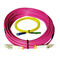 O cabo de remendo de fibra ótica do Lc Lc/remendo multimodo da fibra ótica cabografa o duplex