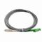 E2000 a cabo de fibra ótica de aço inoxidável verde blindado da cor E2000 de cabo de remendo do SC FC