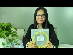 50 metros MTP - MTP MPO cabo de saída de fibra óptica de modo único