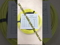 FTTH 12 Cabos de Fibra Ótica Multimodo Cor Personalizado OM3 Distribuição Interior