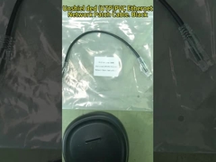 Cordões de correção de Ethernet de velocidade UL Certificado Cat6a cobre nu 24AWG*2*4P 7/0.20mm 100% testado