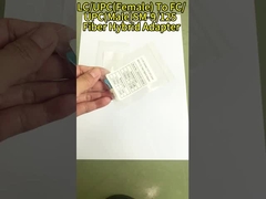 Atenuador Simplex LC Monomodo Azul, Atenuador de 4db para CATV de Fibra Óptica