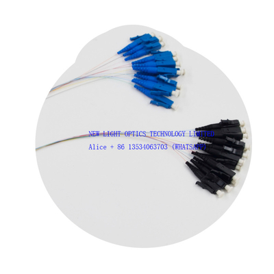 cabo de remendo de fibra ótica MPO fêmea da conexão de rede de 15m ao tipo do SC LC