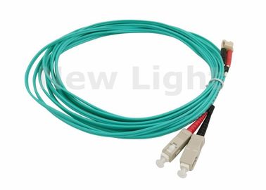 SC de FTTH - diâmetro de fibra ótica do modelo 2.0mm do cabo de remendo do LC único para o sistema de expedição de cabogramas