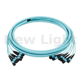 MPO - o homem de MPO/fêmeas ventila para fora o cabo de remendo de fibra ótica do único modo do cabo de MPO MTP