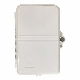 Adaptador do SC do núcleo da caixa 8 da terminação da fibra ótica do ABS CATV com cor branca