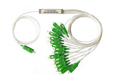 1 16 para fora no tipo diminuto divisor de fibra ótica do PLC com conector do SC