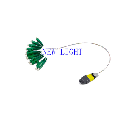 comprar OM3 perda de inserção do núcleo 3.0mm do cabo de remendo 12 do PVC MPO MPO baixa para Data Center online manufacture