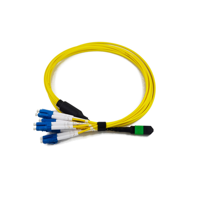 comprar O baixo remendo da fibra do forro MTP MPO da perda de inserção cabografa o cabo do PVC 3.0mm MPO online manufacture