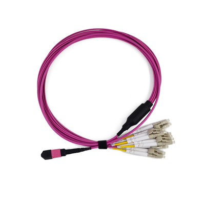 comprar 8 / 12/16/24 cabos do tronco das fibras MPO MTP terminados pre para LANS/WANS/FTTX online manufacture