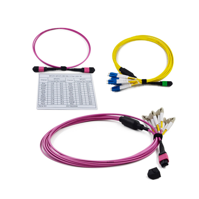 comprar Baixa perda de inserção 3.0mm MPO à gaveta 12 do LC 24 gavetas da fibra MPO MTP online manufacture
