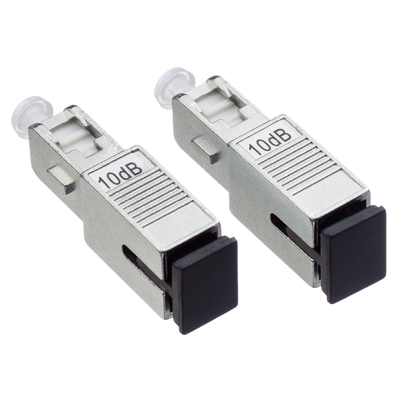 comprar 10dB modo do atenuador da fibra ótica do ST FC UPC único para a telecomunicação online manufacture
