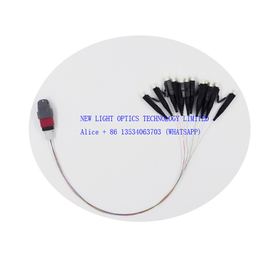 comprar O cabo de remendo OM3 de fibra ótica com ≥1000 cronometra a inserção & durabilidade puxar online manufacture