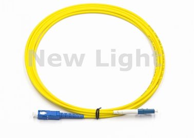 comprar Telecomunicações LC ao cabo do remendo da fibra do único modo do SC com estabilidade de alta temperatura online manufacture