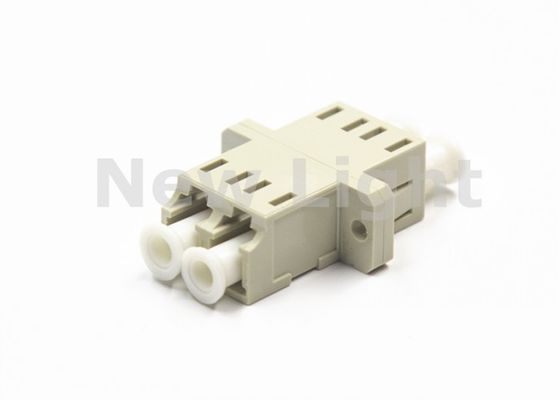 comprar Adaptador de fibra óptica LC de cor branca com flange Material ABS Adaptador SC para conexões de precisão online manufacture