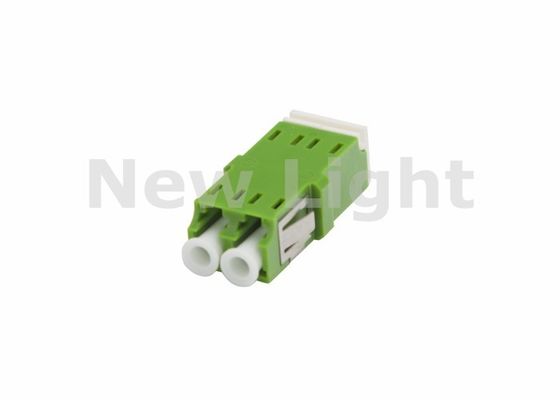 comprar Adaptador Duplex LC Green Housing sem Flange para Conexões de Fibra Óptica de Alta Precisão online manufacture
