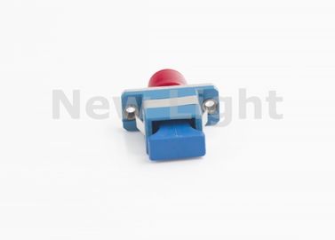 comprar Adaptador híbrido plástico do adaptador da fibra ótica da manutenção programada SX do SC FC para o quadro de distribuição ótico online manufacture