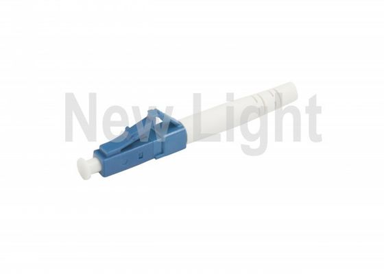 comprar Cor azul Conector de fibra óptica multimodo LC de diâmetro de 3,0 mm para redes de telecomunicações e dados online manufacture
