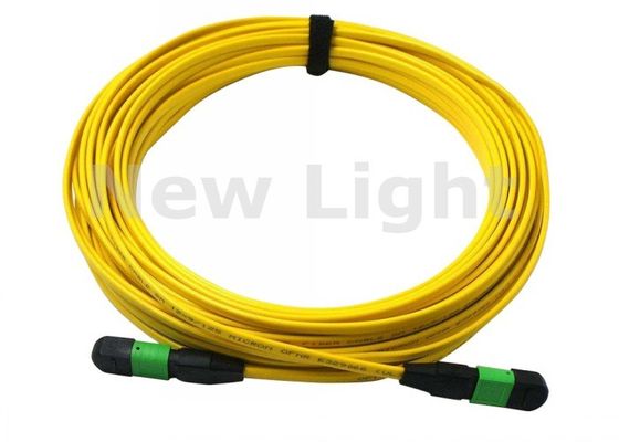 comprar Cabo MPO MTP Amarelo APC < 0.3dB 3 Metros 12 Fibras / 24 Fibras Patchcord MPO online manufacture