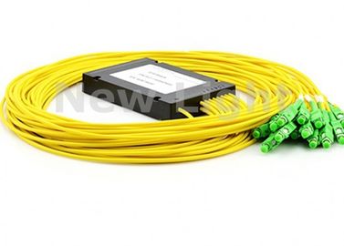comprar Divisor do PLC da fibra ótica 1×16, divisor da fibra do único modo com os conectores do SC/UPC online manufacture