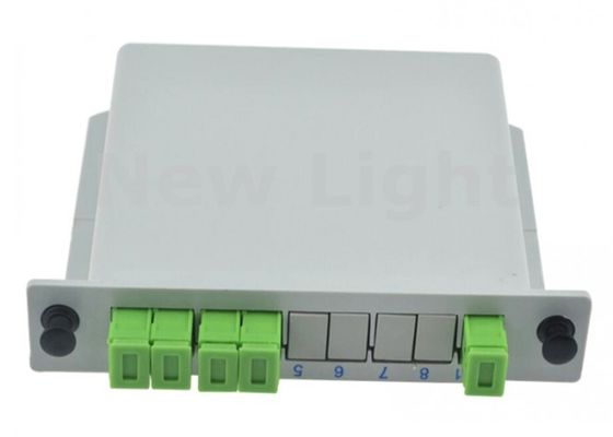 comprar Caixa divisora PLC 1x4 SC APC cinza, tipo guia de onda planar, para sistemas FTTH online manufacture