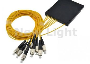 comprar acoplamento da fibra do único modo do divisor da fibra ótica do PLC 1x8 com o conector de FC UPC online manufacture