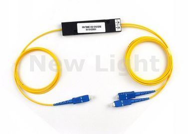 comprar Divisor do cabo de fibra ótica, único divisor do PLC do PLC 1x2 do SC UPC do modo MINI online manufacture