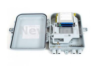 comprar Caixa da terminação do porto FTTH do material 16 da liga do PC/caixa ótica do divisor para o Lan/CATV online manufacture