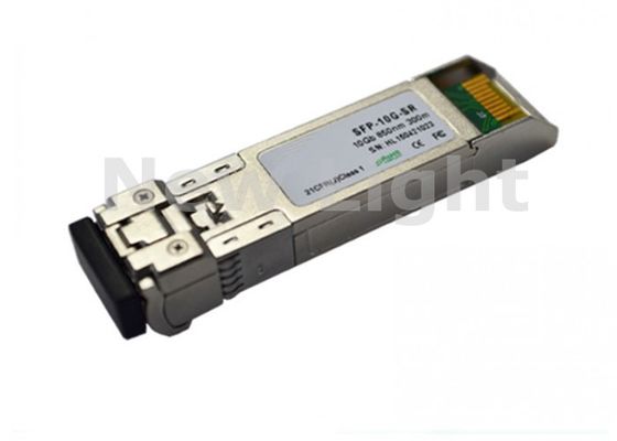 comprar OEM SFP+ Transceptor 10G Transferência de dados 300m Transmissão 850nm comprimento de onda módulo de transceptor óptico online manufacture