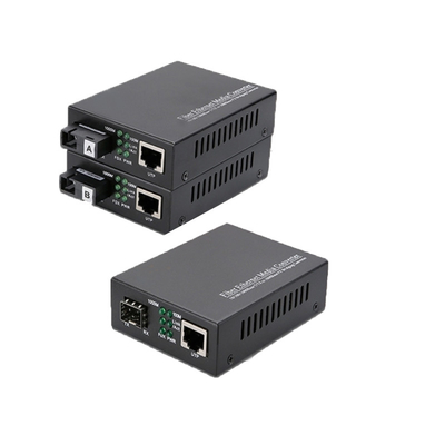 comprar 1.25G SFP Fibra Media Converters LC Connector Tx1550nm DFB Single Mode 3.3V Fornecimento de energia online manufacture