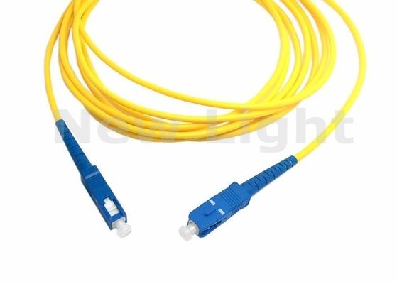 comprar Cabo Patch de Fibra Óptica SC para SC de 3 Metros Simplex Monomodo Jumper para Rede online manufacture
