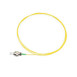 comprar Cabo de remendo amarelo da fibra ótica da cor FC, tranças da fibra do único modo do diâmetro de 0.9MM online manufacture